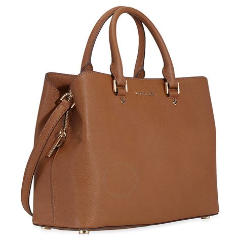 michael kors savannah large satchel orange|Savannah Large Saffiano Leather Satchel .